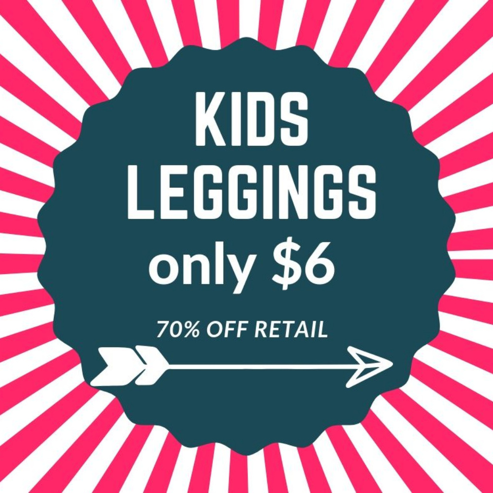 $6 each! Agnes & Dora Kids Leggings! 70% OFF NEW
